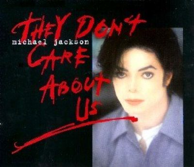Michael Jackson They Don't Care About Us album cover