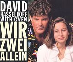 David Hasselhoff with Gwen Wir zwei allein album cover