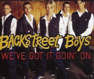 Backstreet Boys We've Got It Goin' On album cover