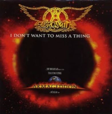 Aerosmith I Don't Want To Miss A Thing album cover