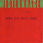 Westernhagen Weil ich dich liebe album cover