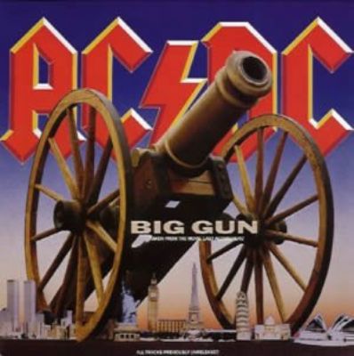 AC/DC Big Gun album cover