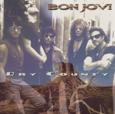 Bon Jovi Dry County album cover