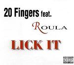 20 Fingers feat. Roula Lick It album cover